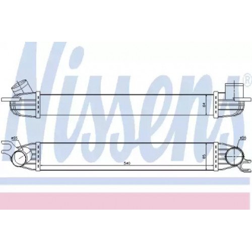 Інтеркулер AS07320139 на MINI COOPER COUNTRYMAN (R60) 2010-2016