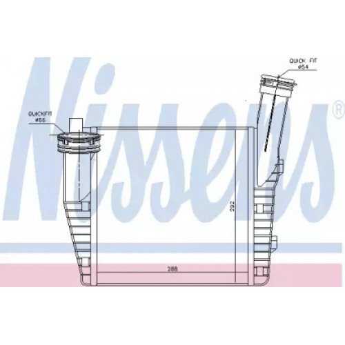 Інтеркулер AS00054899 на AUDI Q7 2006-2010