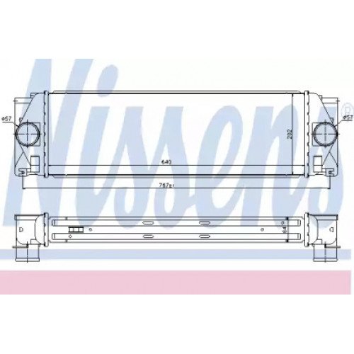 Інтеркулер AS07317424 на MERCEDES SPRINTER 2006-2013