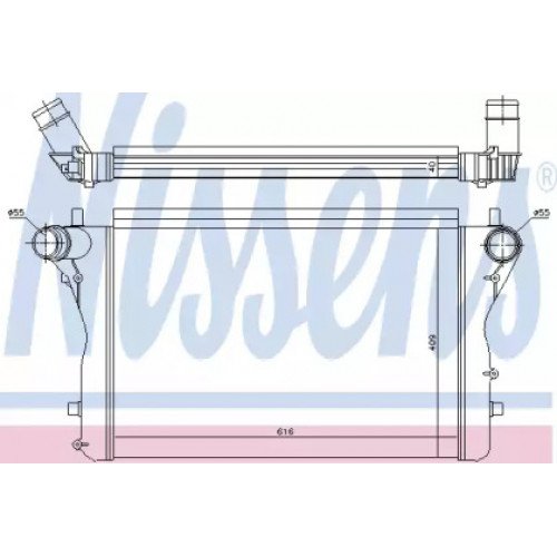 Интеркулер AS00060278 на AUDI A3 / S3 2003-2012