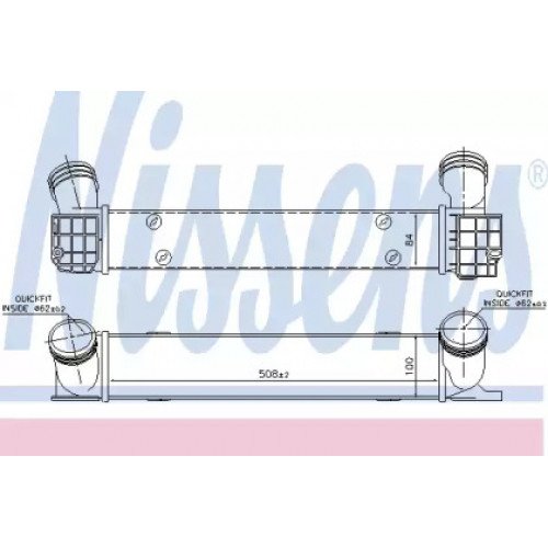 Інтеркулер AS00054818 на BMW 3 (E90/E91) 2006-2008