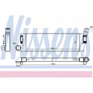 Интеркулер AS00059852 на RENAULT SCENIC / GRAND SCENIC 2003-2008