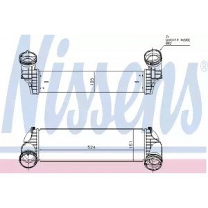 Інтеркулер AS07316873 на BMW X6 (E71) 2008-2014