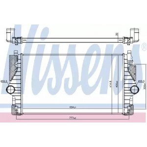 Интеркулер AS07296755 на VOLKSWAGEN T4 1990-2003