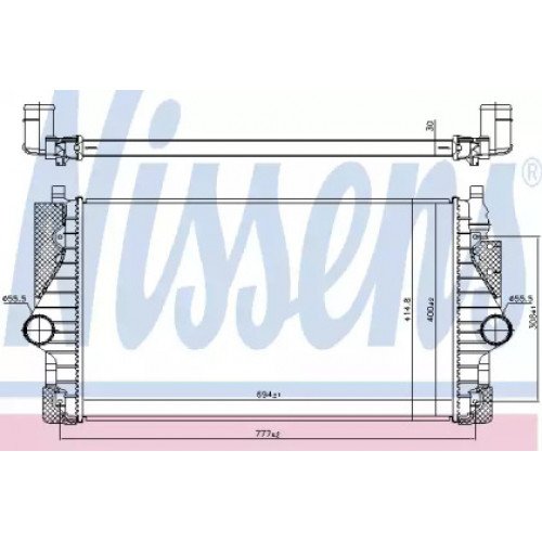 Интеркулер AS07296755 на VOLKSWAGEN T4 1990-2003