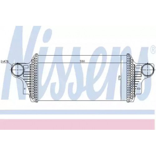 Интеркулер AS00059948 на MERCEDES 164 (ML-CLASS) SUV 2005-2011