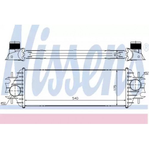 Інтеркулер AS07307304 на RENAULT TRAFIC 2002-2007