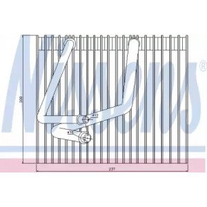 Випарник кондиціонера AS00053873 на RENAULT SCENIC 1996-2002