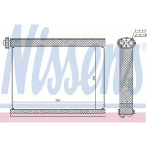 Испаритель кондиционера AS00054097 на MITSUBISHI L200 2005-2015