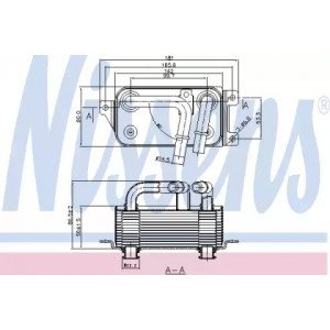 Масляный радиатор коробки передач AS07339754 на BMW 5 (E60/E61) 2003-2010