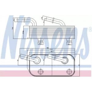 Масляный радиатор коробки передач AS07312922 на BMW 7 (E38) 1994-2002