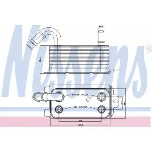 Масляний радіатор коробки передач AS00059699 на VOLVO XC60 2008-2016
