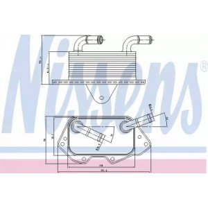 Масляний радіатор двигуна AS00054859 на AUDI A8 (D3) 2002-2010