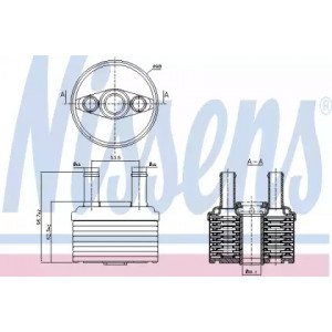 Масляний радіатор коробки передач AS07320046 на AUDI A3 / S3 2003-2012
