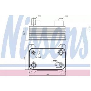 Масляный радиатор коробки передач AS07317150 на VOLKSWAGEN PASSAT (B6) 2005-2010