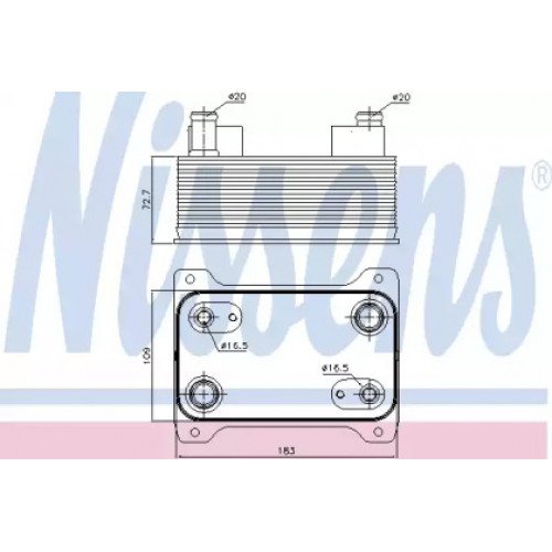 Масляный радиатор коробки передач AS07317150 на VOLKSWAGEN PASSAT (B6) 2005-2010