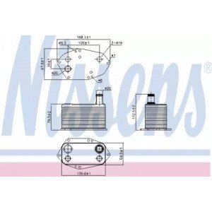 Масляний радіатор двигуна AS07328984 на BMW 3 (E46) 2001-2005