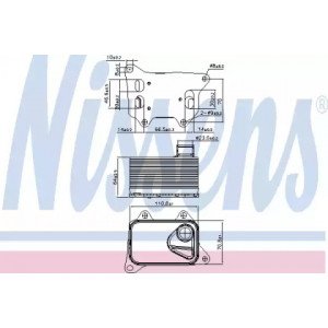 Масляный радиатор двигателя AS00060307 на AUDI A4 (B8) 2008-2012
