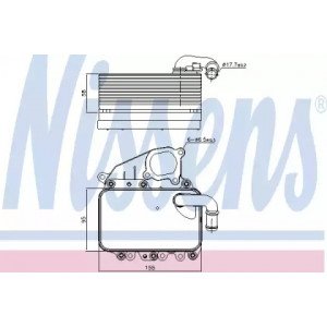Масляный радиатор двигателя AS07295590 на AUDI A4 (B8) 2008-2012