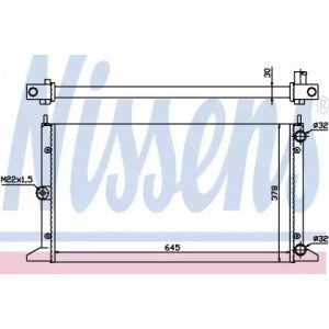 Радиатор охлаждения двигателя AS07335626 на VOLKSWAGEN SHARAN 2001-2010