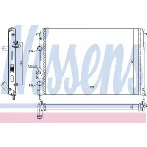 Радіатор охолодження двигуна AS00059855 на RENAULT SCENIC 1996-2002
