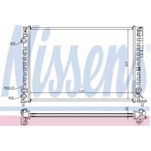 Радиатор охлаждения двигателя AS00053920 на RENAULT LAGUNA 1994-1998