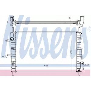 Радіатор охолодження двигуна AS07298420 на FORD MONDEO 2004-2007