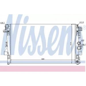Радіатор охолодження двигуна AS00060067 на MERCEDES VITO / VIANO (W639) 2003-2010