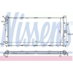 Радіатор охолодження двигуна AS00059717 на VOLKSWAGEN T4 1990-2003