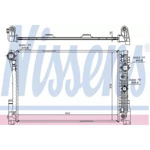 Радиатор охлаждения двигателя AS00060010 на MERCEDES 212 (E-CLASS) 2009-2012
