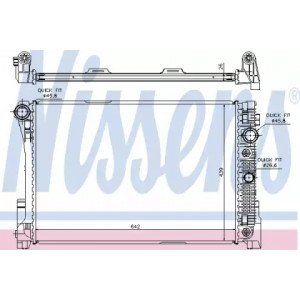 Радиатор охлаждения двигателя AS07339917 на MERCEDES 212 (E-CLASS) 2009-2012