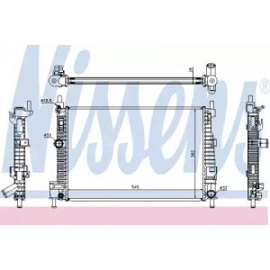 Радіатор охолодження двигуна AS00054367 на MAZDA 3 (BL) SDN/HB 2009-2012