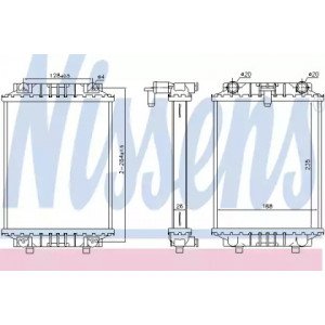 Радіатор охолодження двигуна AS00060304 на AUDI A4 (B8) 2008-2012