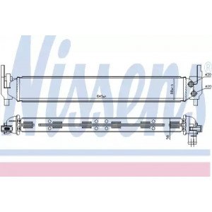 Радіатор охолодження двигуна AS00053698 на SKODA FABIA 2010-2014