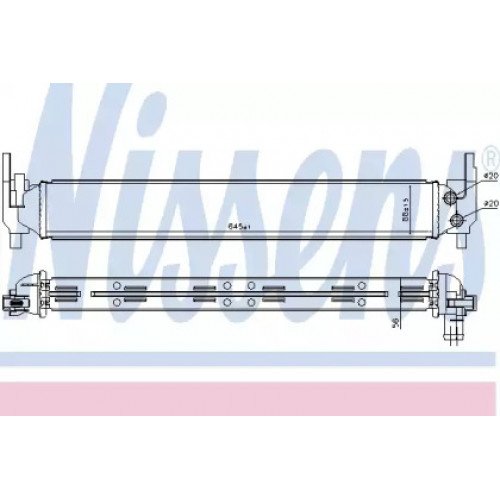 Радіатор охолодження двигуна AS00053698 на SKODA FABIA 2010-2014