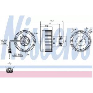 Вентилятор салону AS07340475 на VOLVO S60 2000-2006