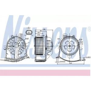 Вентилятор салона AS00059853 на RENAULT SCENIC / GRAND SCENIC 2003-2008