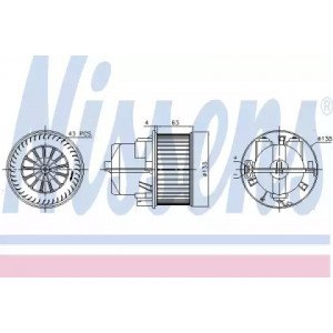 Вентилятор салону AS07327791 на VOLVO XC60 2008-2016