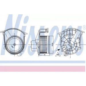 Вентилятор салона AS00054161 на NISSAN NV400 2010-