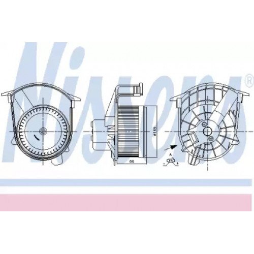 Вентилятор салона AS00054161 на NISSAN NV400 2010-