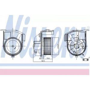 Вентилятор салону AS07296022 на NISSAN KUBISTAR 2003-2009