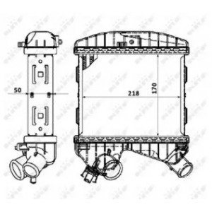 Інтеркулер AS00052611 на SMART FORTWO I / CITY I (450) 2002-2007