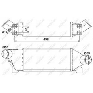 Інтеркулер AS00053271 на FORD TRANSIT 2000-2006