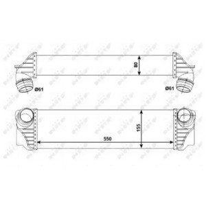 Інтеркулер AS07337906 на BMW 7 (F01) 2008-2015