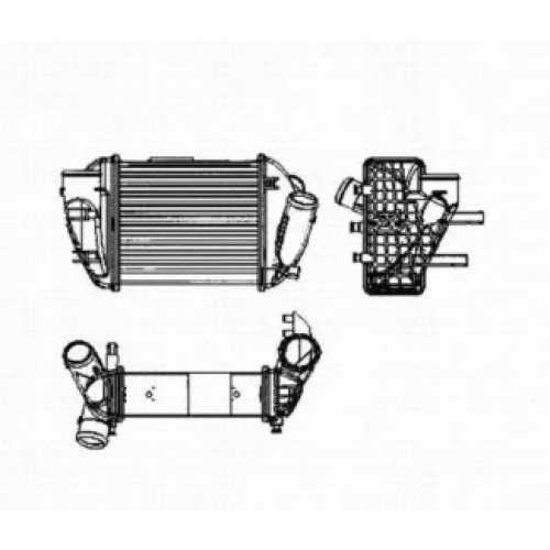 Інтеркулер AS00059703 на AUDI A4 (B6) 2001-2004