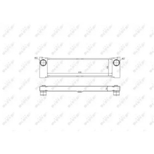 Интеркулер AS00053019 на MERCEDES VITO / VIANO (W639) 2003-2010