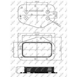 Масляный радиатор AS00052829 на OPEL ASTRA H 2003-2014