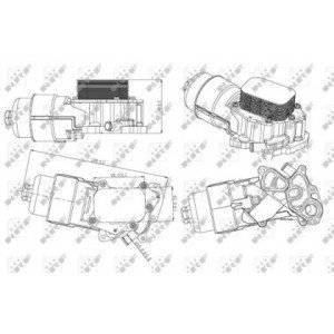 Масляний радіатор AS00052782 на CITROEN C1 2005-2012