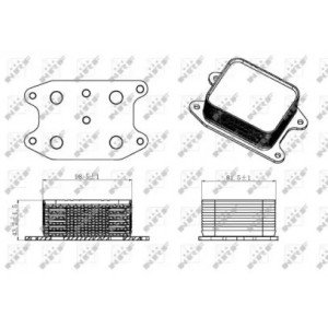 Масляный радиатор AS07312763 на AUDI A3 2012-2016