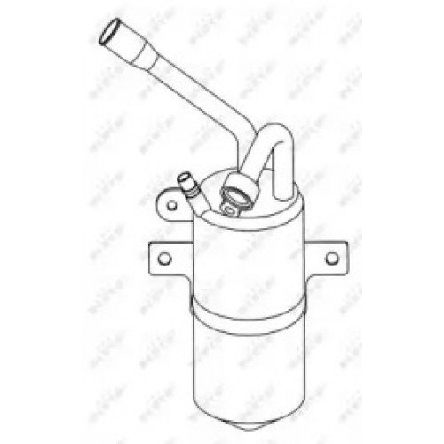 Осушитель кондиционера AS07326510 на FORD FOCUS 1998-2004